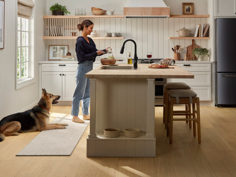 Pet perfect kitchen flooring | Enfield Carpet & Flooring