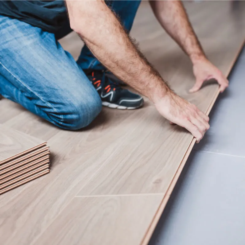 Laminate-Install-During Laminate installation | Enfield Carpet & Flooring